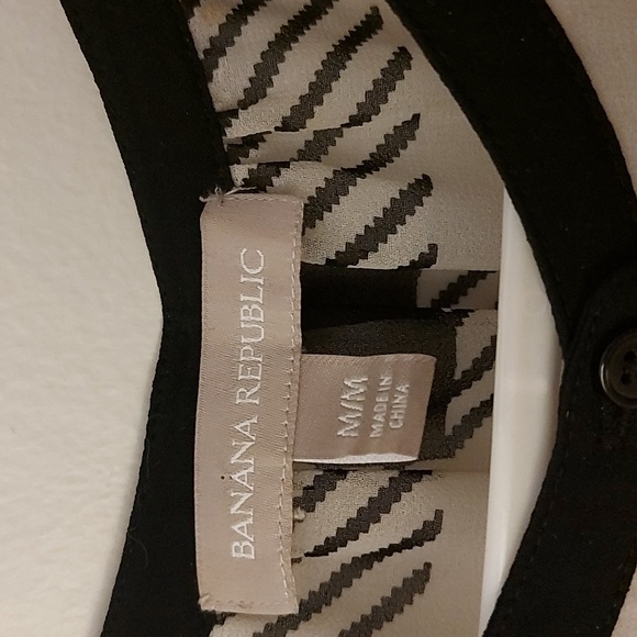 Banana Republic Plaid Top NWOT - Picture 3 of 4